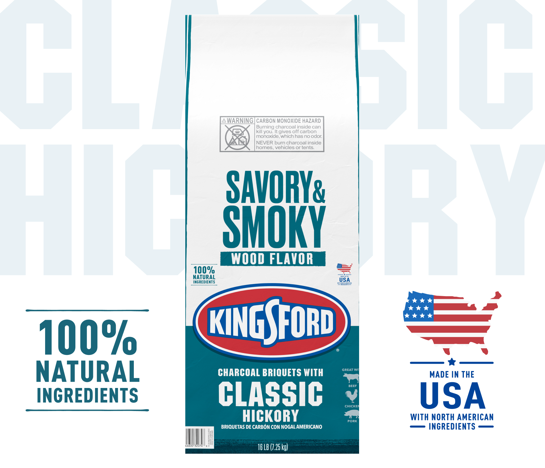 Kingsford® Hickory Charcoal