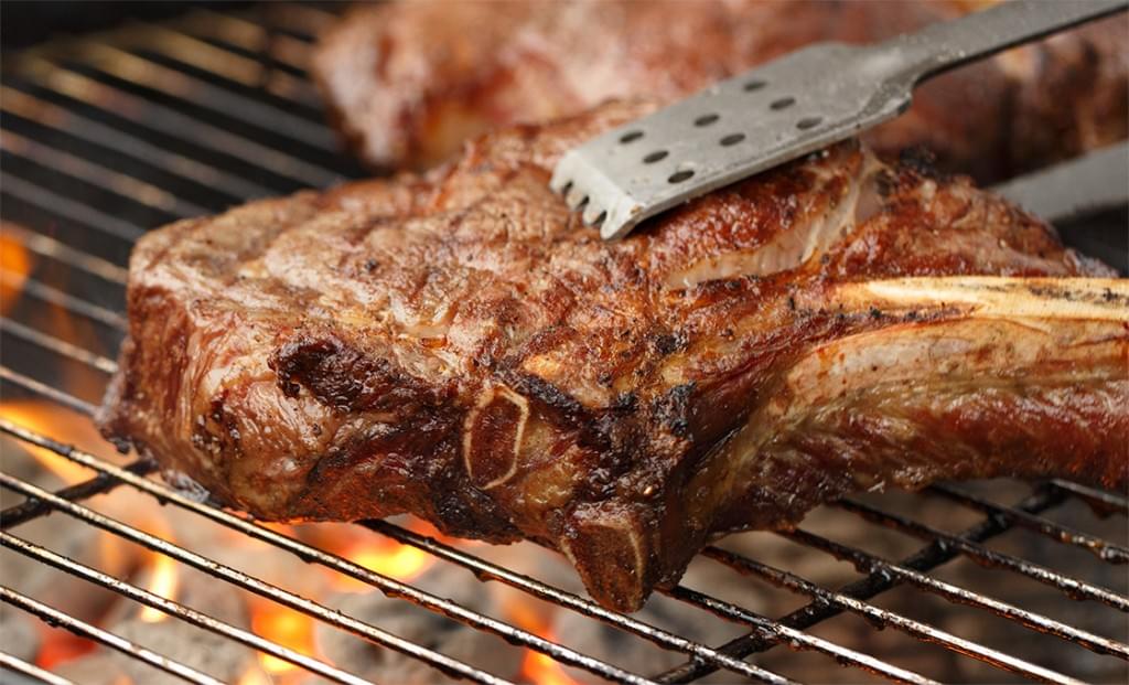 two zone fire gas grill