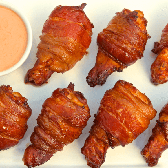 Smoked Bacon Wrapped Wings Recipe | Kingsford | Kingsford®