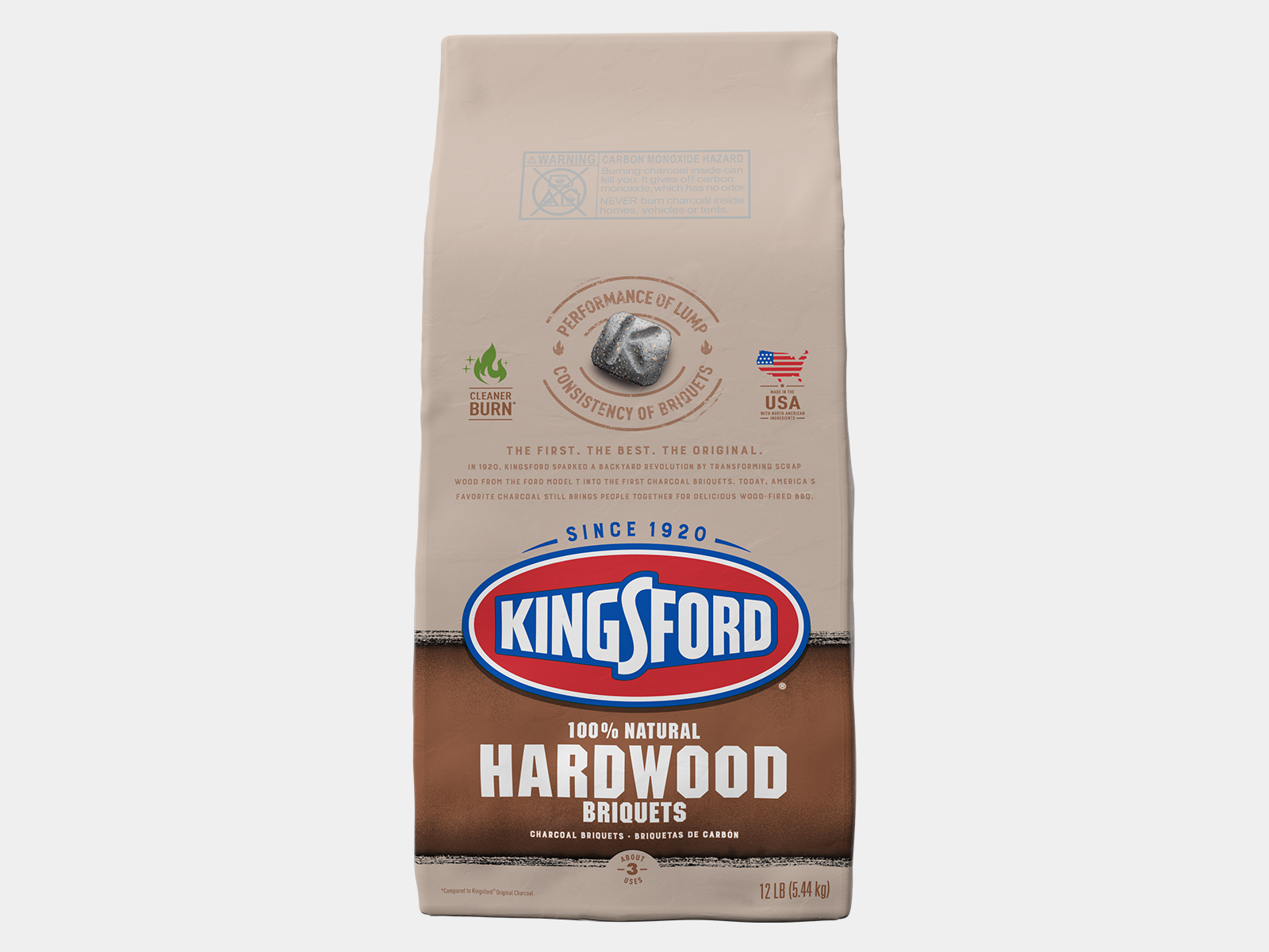 Kingsford® 100% Natural Hardwood Briquets