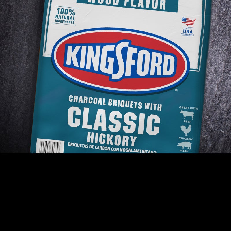 Hickory Charcoal for Great Flavor Kingsford Kingsford®