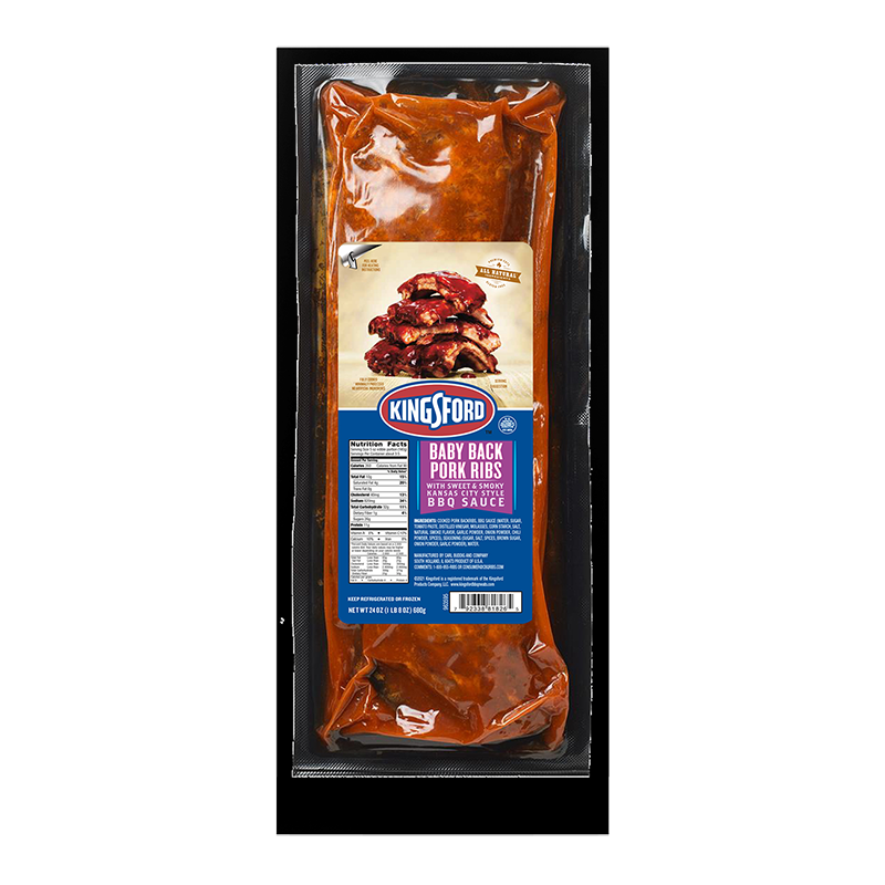 Kingsford™ BBQ Ribs & Entrées
