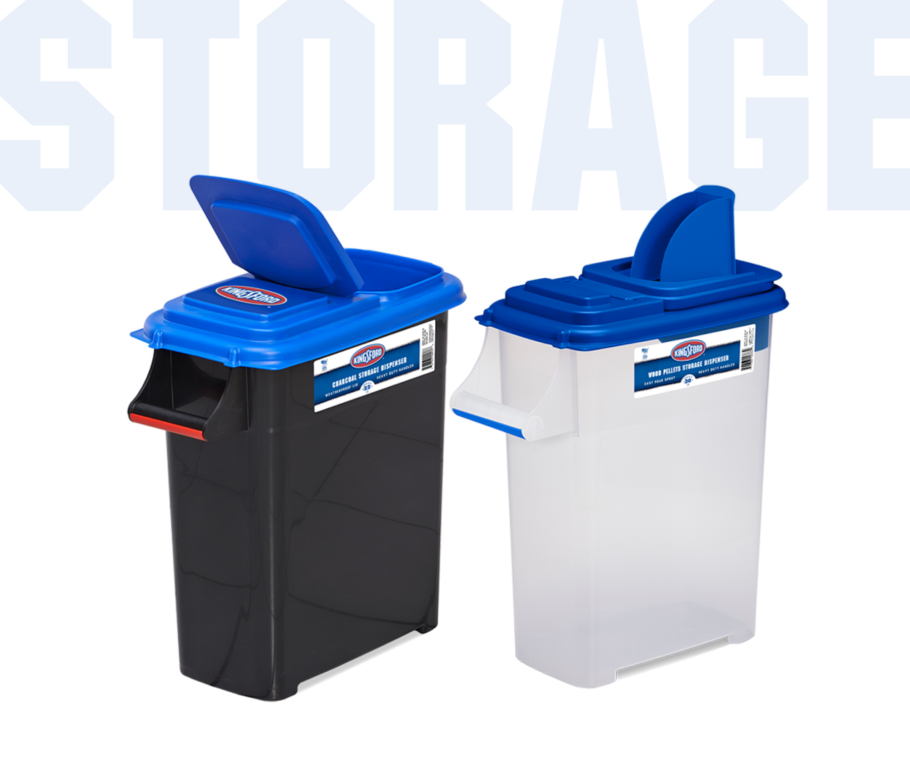 Kingsford® Charcoal and Wood Pellet Storage
