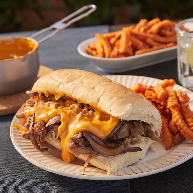 Grilled Philly Cheesesteak Recipe Kingsford Kingsford®