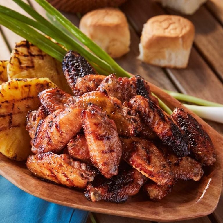 Grilled Teriyaki Chicken Wings Recipe Recipe | Kingsford | Kingsford®