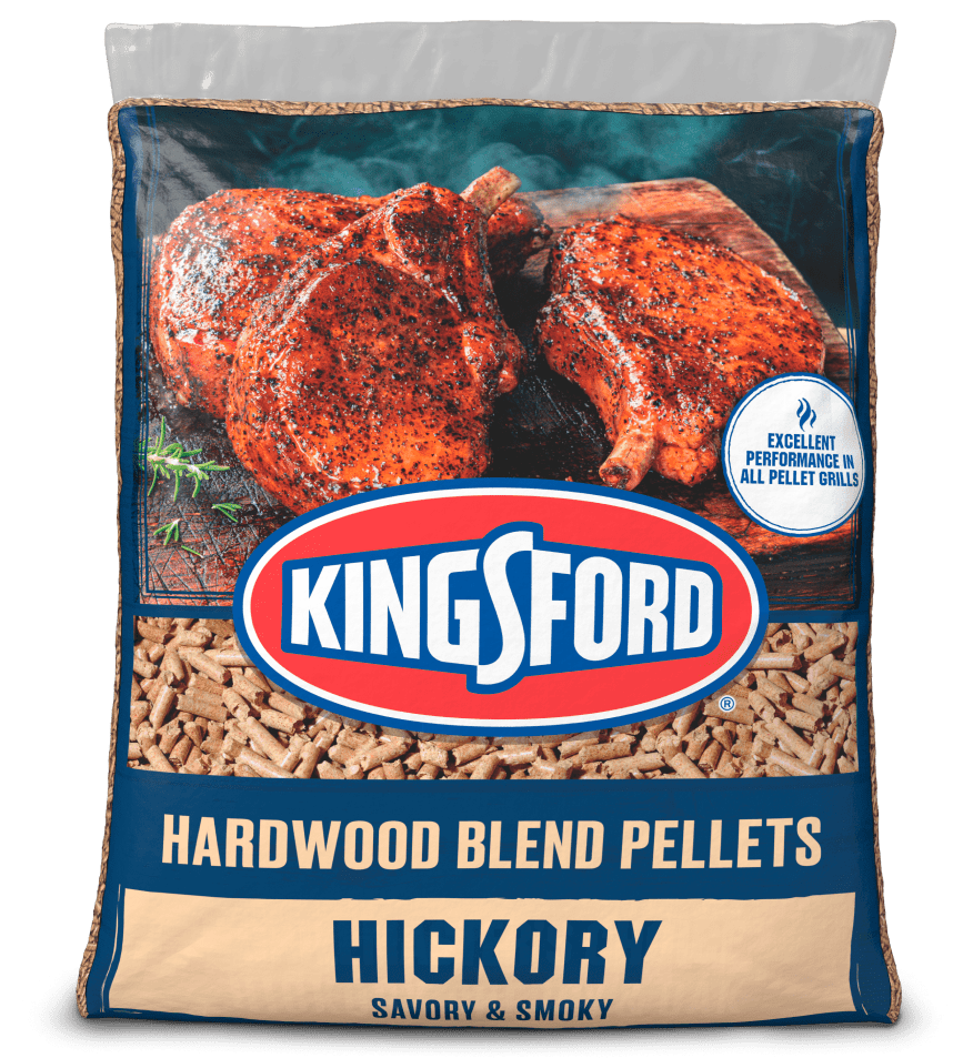 Kingsford® 100% Natural Hardwood Blend Pellets, Hickory, 20 lb