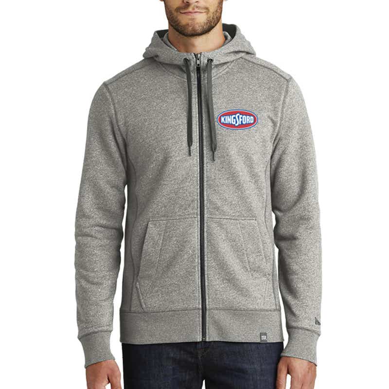 French Terry Full-Zip Hoodie