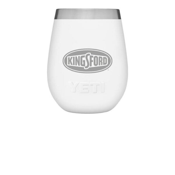 yeti wine tumbler white