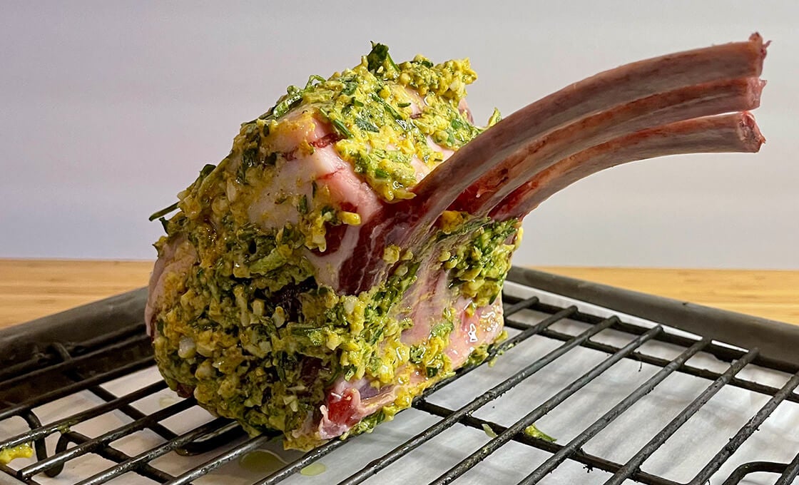 How to smoke lamb chops using pellets Kingsford®