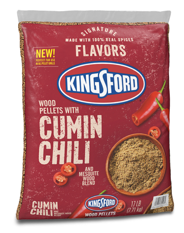 Kingsford® Signature Flavors Hardwood Pellets — Cumin Chili