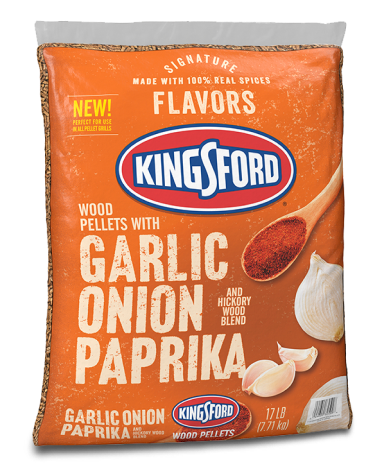 Kingsford® Signature Flavors Hardwood Pellets — Garlic Onion Paprika