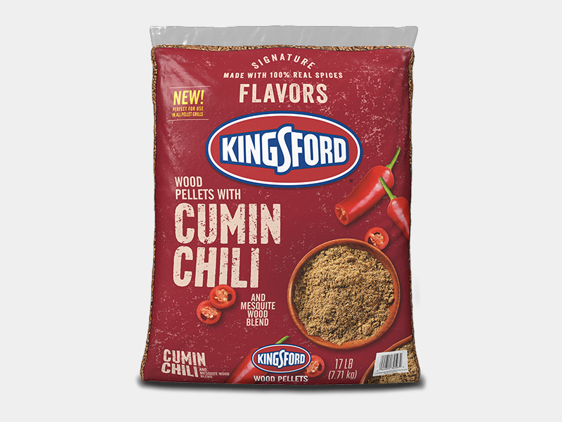 Kingsford® Signature Flavors Hardwood Pellets — Cumin Chili