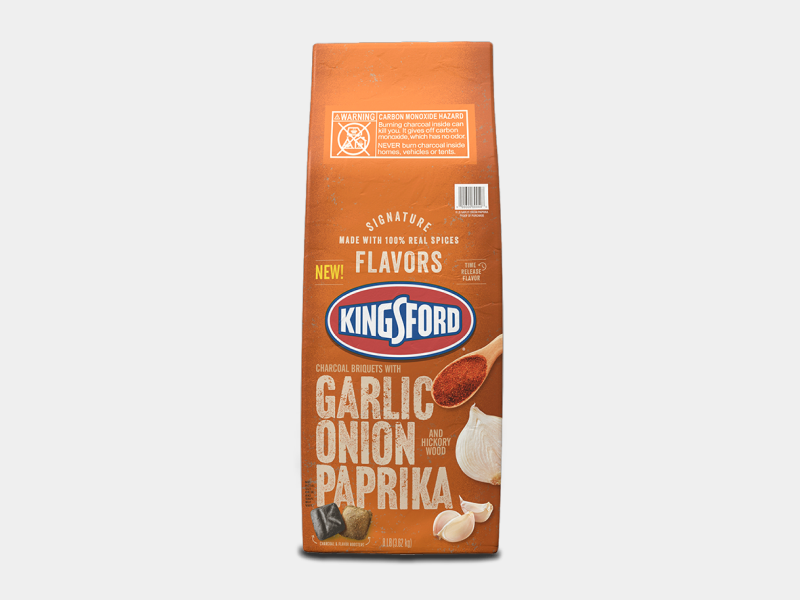 Kingsford® Signature Flavors Briquets — Garlic Onion Paprika