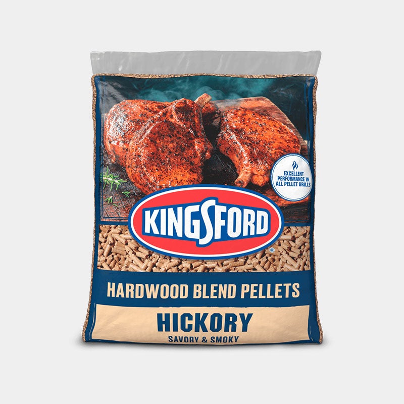 Kingsford® 100% Natural Hardwood Blend Pellets, Hickory, 20 lb