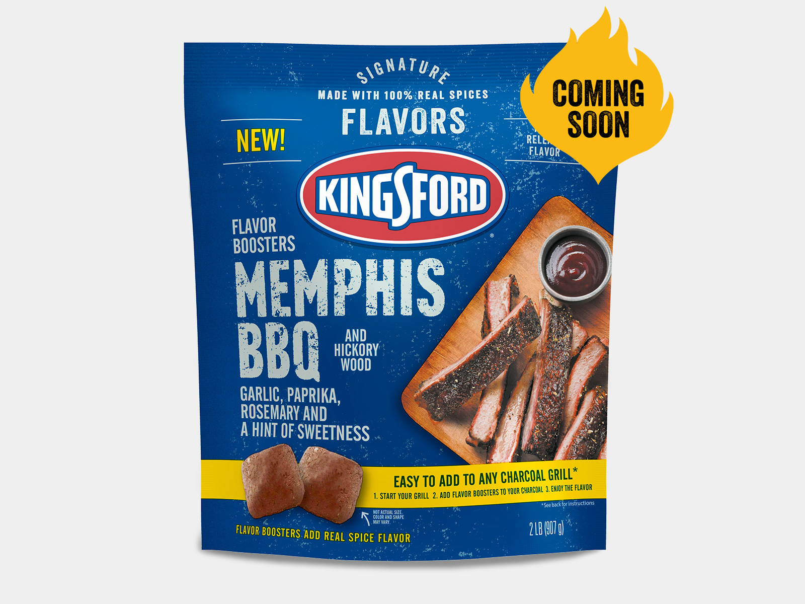 Kingsford® Signature Flavors Flavor Boosters — Memphis BBQ
