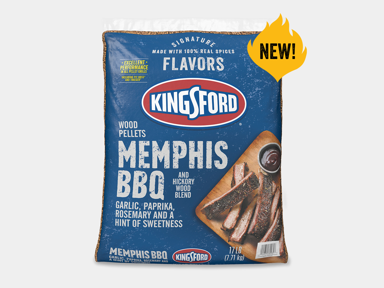 Kingsford® Signature Flavors Hardwood Pellets — Memphis BBQ