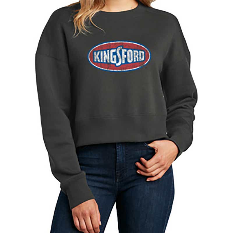 Kingsford® Women’s Cropped Sweatshirt