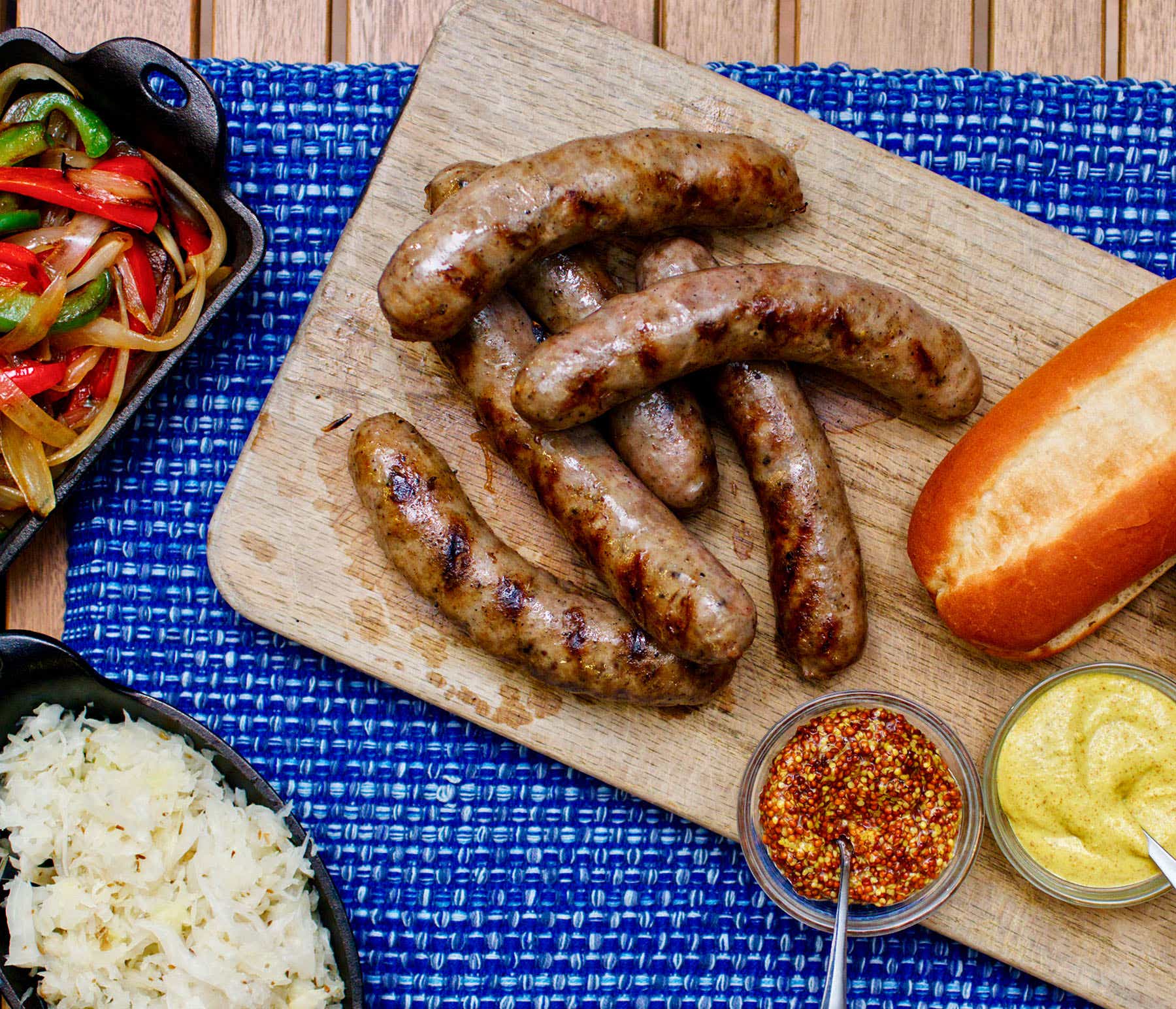 Grilled Beer Brats - Sarcastic Cooking