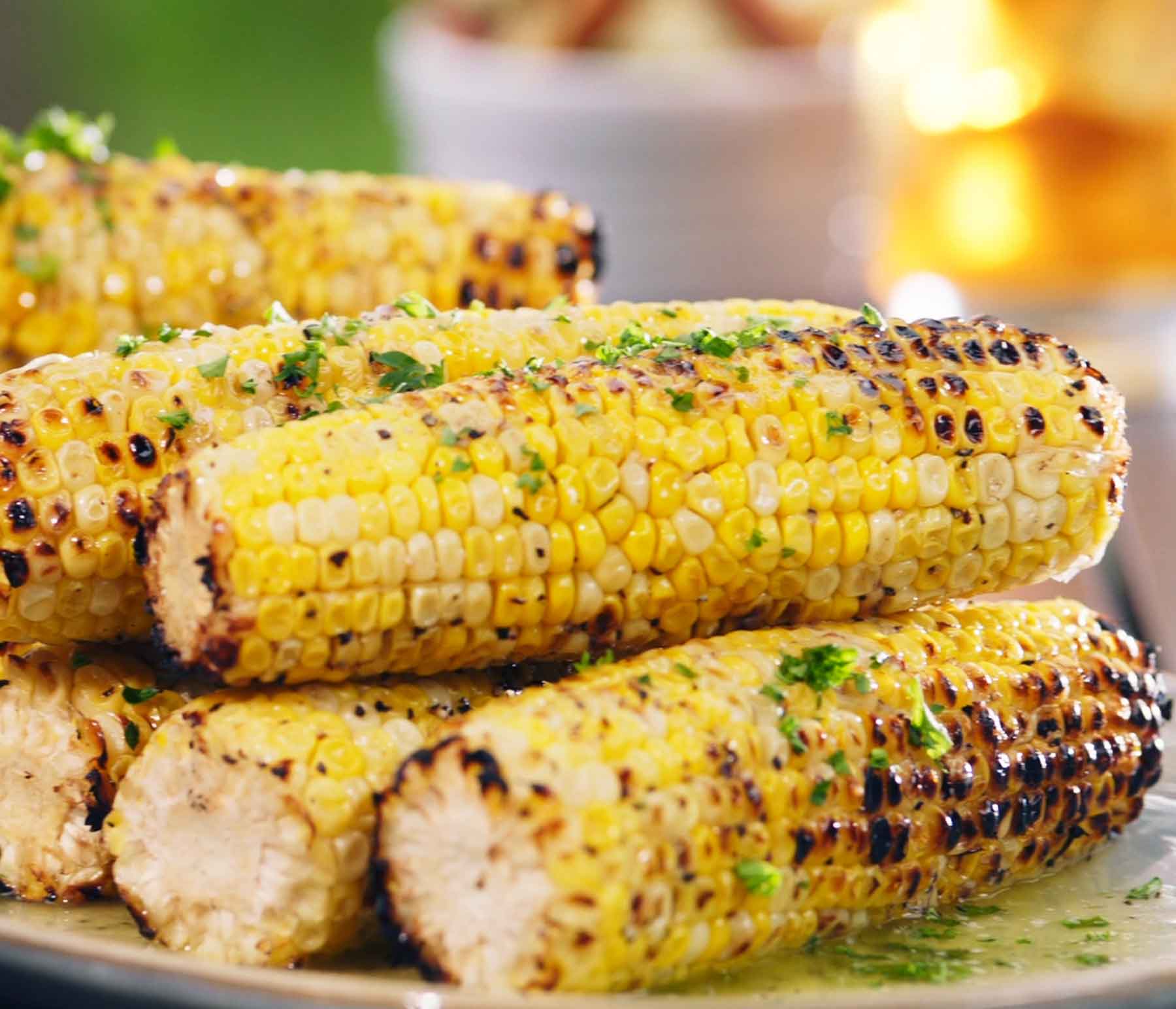 Grilled Corn With Chaat Masala Recipe